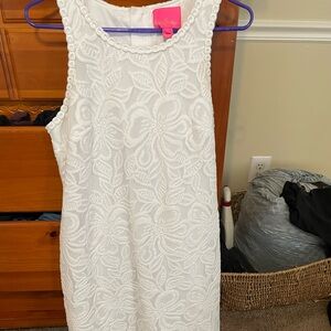 Lilly Pulitzer White Lace Sheath